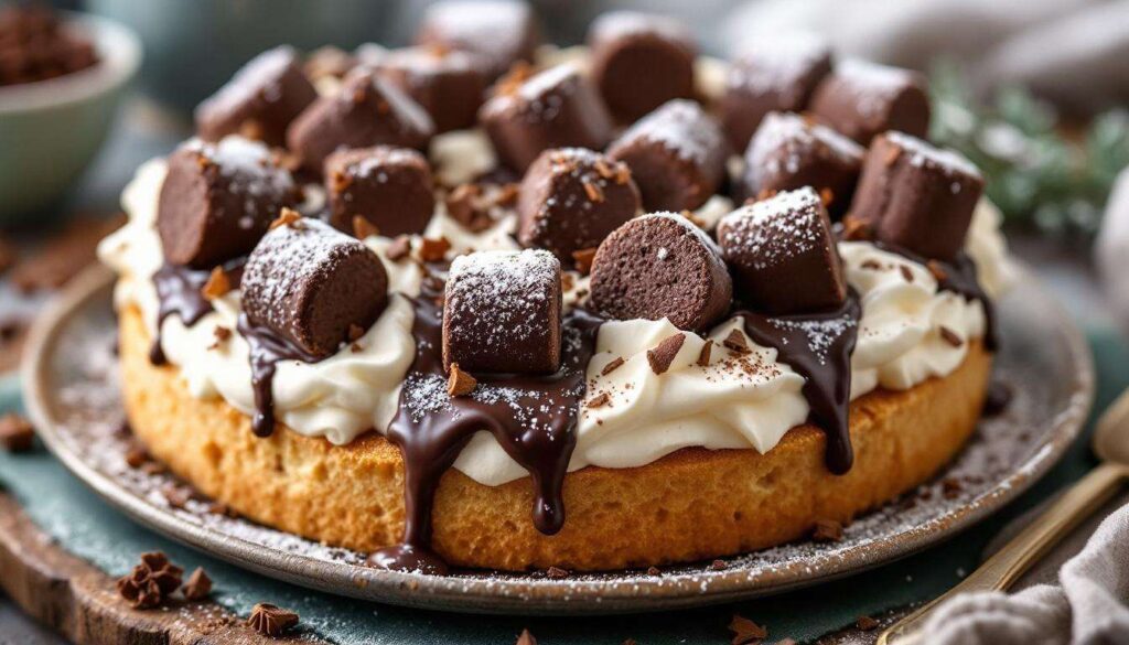 Schneekusskuchen: Dieses Winterrezept ist pure Magie