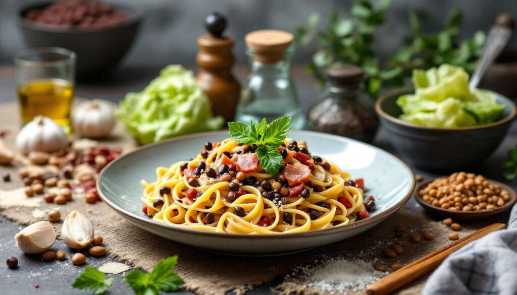 Strozzapreti mit roten Linsen, Wirsing und Pancetta - Rezepte - Verbraucher