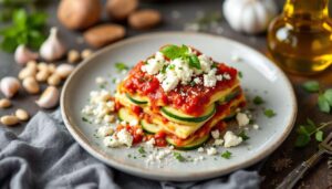 Low-Carb trifft auf Aromen aus Italien: Probiere die Zucchini-Lasagne mit Feta
