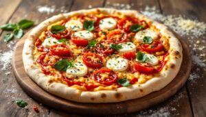 So schnell machst du eine Hüttenkäse-Pizza