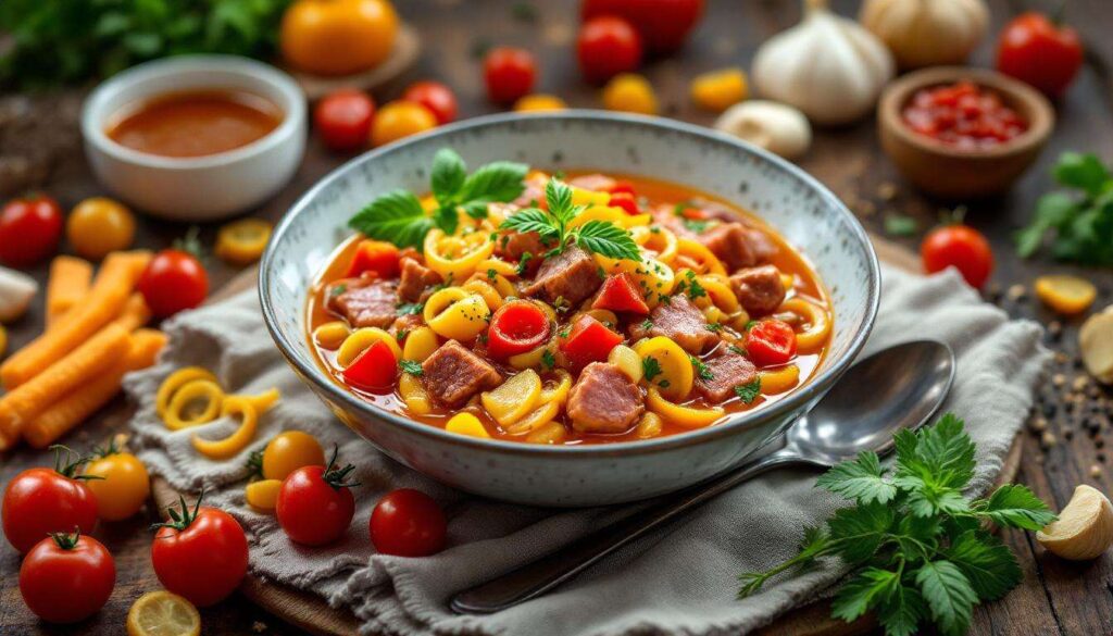 Letscho-Topf mit Hackfleisch ist unser liebstes Familiengericht