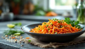 Diesen Karottensalat willst du immer wieder snacken