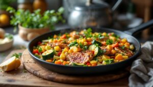 Hähnchen-Gemüse-Pfanne mit Kurkuma: Das entzündungshemmende Rezept vom Ernährungsdoc