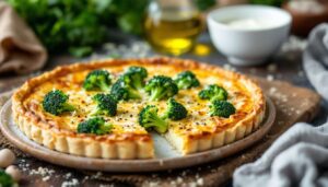 Schnelle Brokkoli-Quiche: Dieses Feierabendrezept steht in 30 Minuten auf dem Tisch
