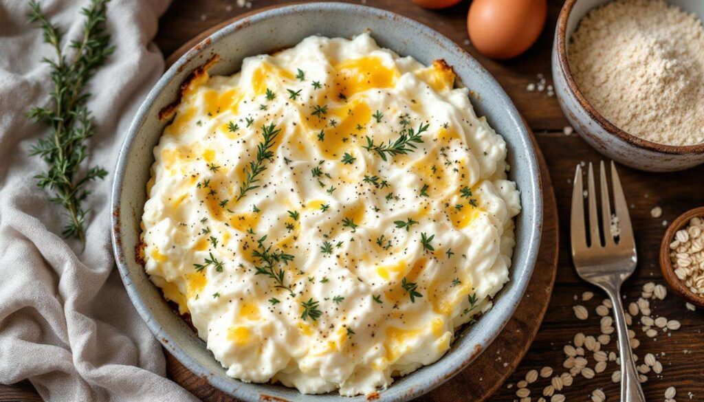Eiweißreicher Hüttenkäse-Auflauf: Das Fitness-Rezept für den kleinen Hunger zwischendurch