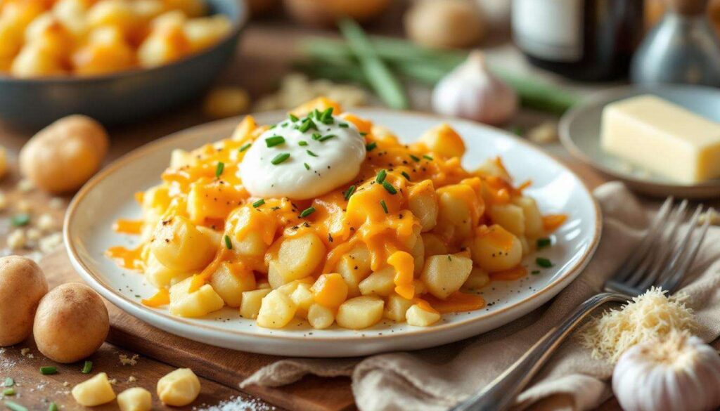 Überbackene Pellkartoffeln mit Schmand: Dieses Comfort Food macht einfach glücklich