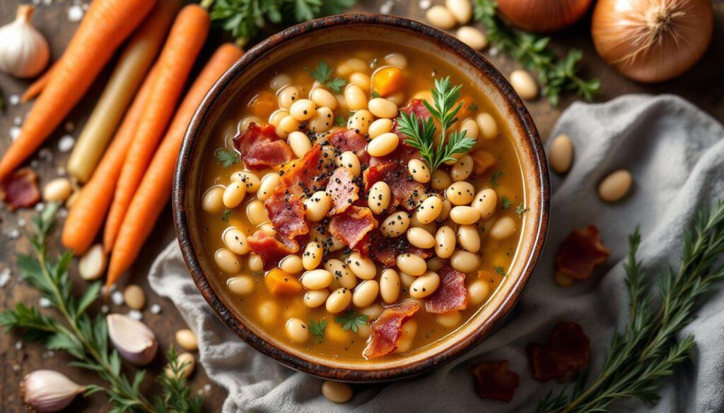 Deftige Bohnensuppe mit Speck: Dieses Traditionsrezept wärmt an kalten Februartagen