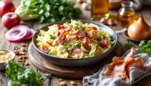 Warmer Krautsalat mit Speck: Die perfekte Beilage für deftige Wintergerichte
